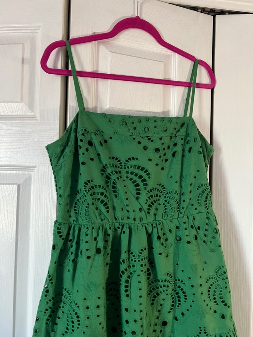 Calypso St. Barth Emerald Green Smocked Dress - Picture 6 of 13